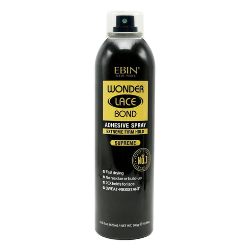 EBIN NEW YORK Wonder Lace Bond Adhesive Spray (Supreme Hold 420ml)